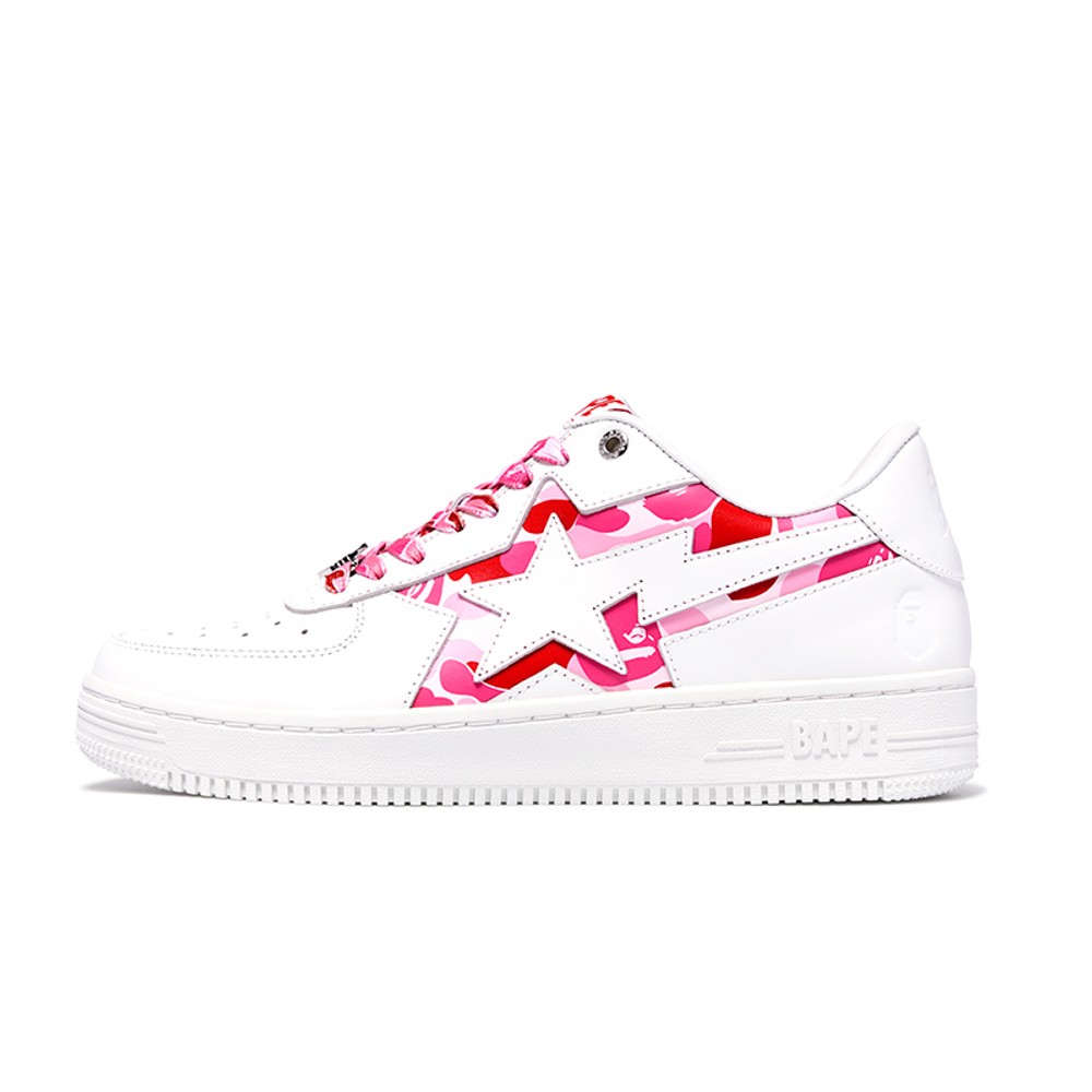 A Bathing Ape A Bathing Ape Bathing Ape A Bathing Ape Sta Icon Abc Camo белый розовый