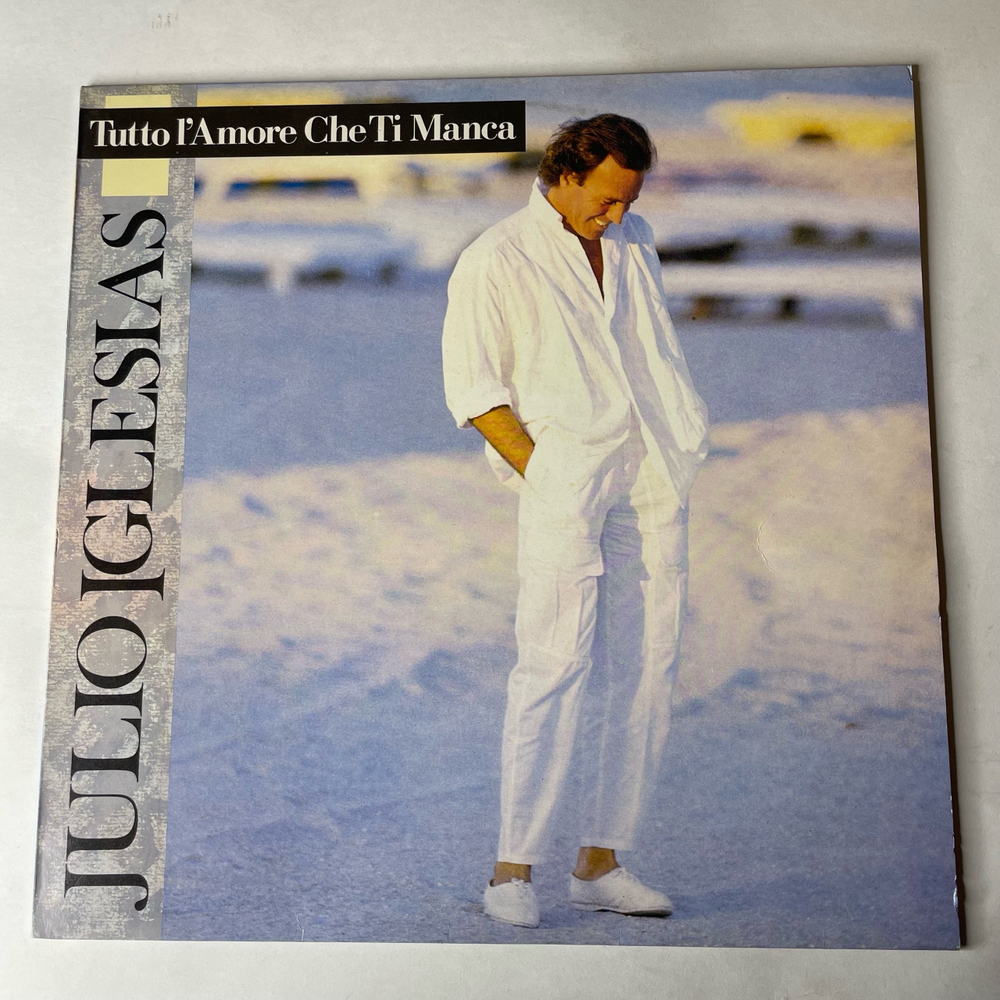 Винтажная виниловая пластинка LP Julio Iglesias Tutto L'Amore Che Ti Manca (Нидерланды 1987)