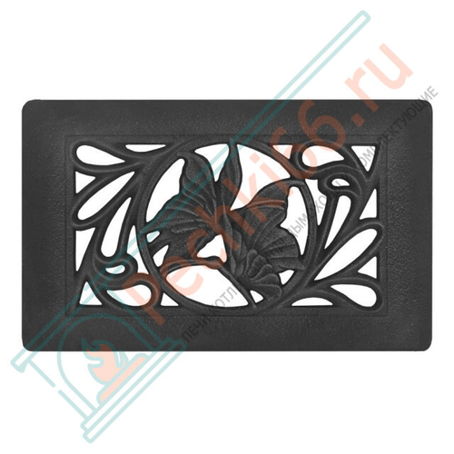 Решетка чугунная вентиляционная РВ-1 "Лето" (Рубцовск-Литком) в Кирове
