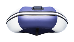 Лодка ПВХ Ривьера Компакт 3200 СК "Комби" светло-серый/синий