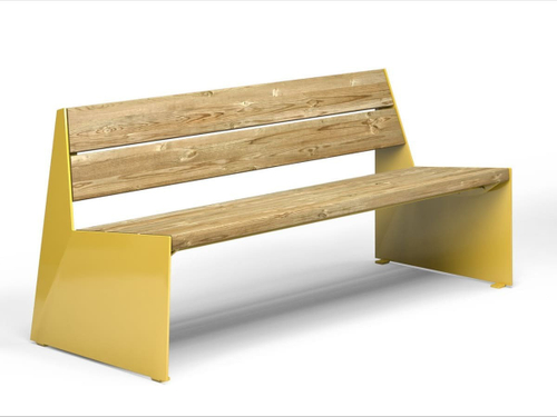 Скамья Вулкан со спинкой