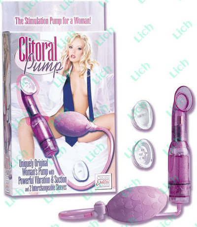 Помпа для клитора с насадками