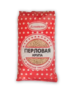 Крупа перловая Аливико шлифованная 800 г (для супов и каш) 2 шт.