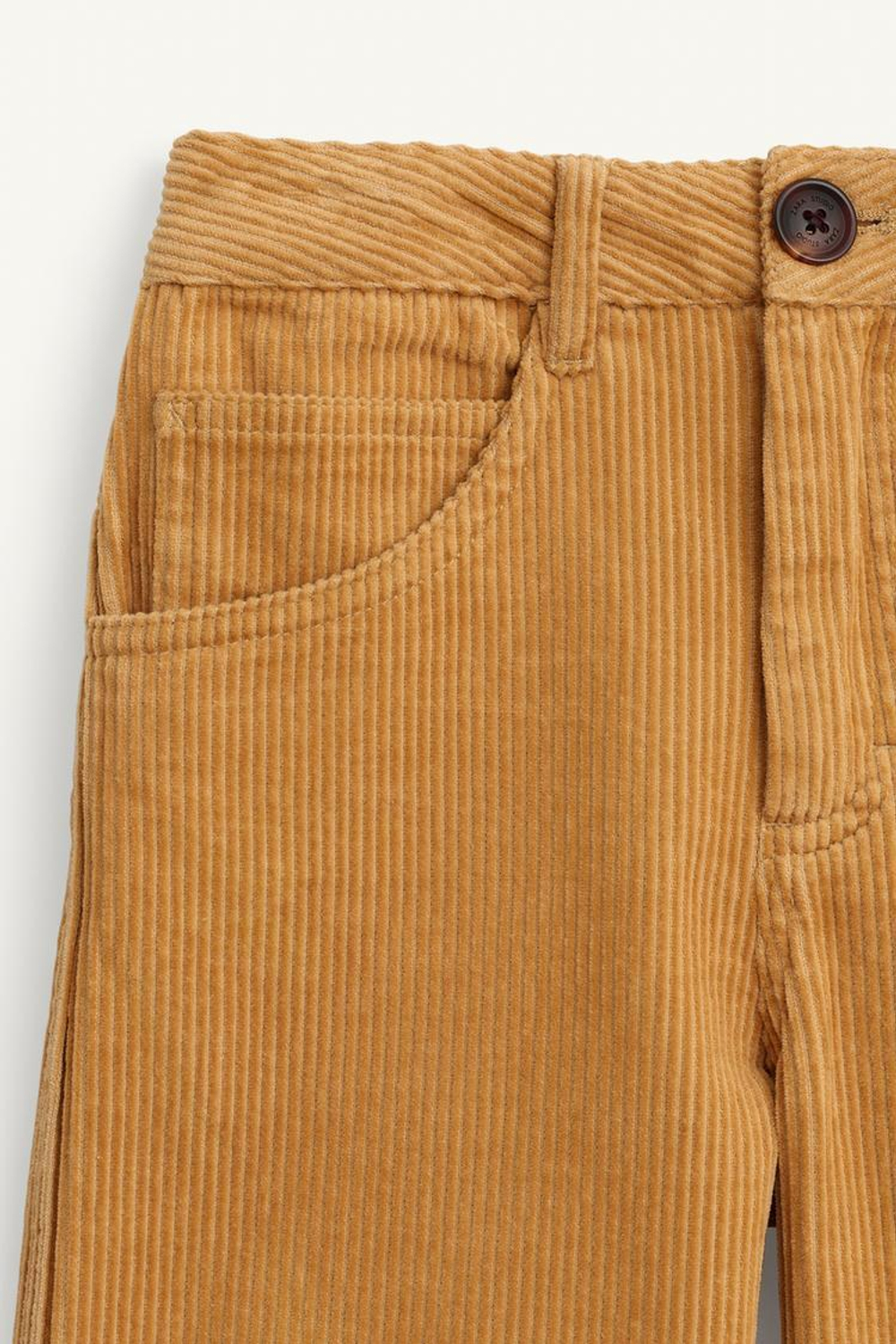 ZARA ШИРОКИЕ БРЮКИ, ЖЕЛТОВАТО-КОРИЧНЕВЫЙ