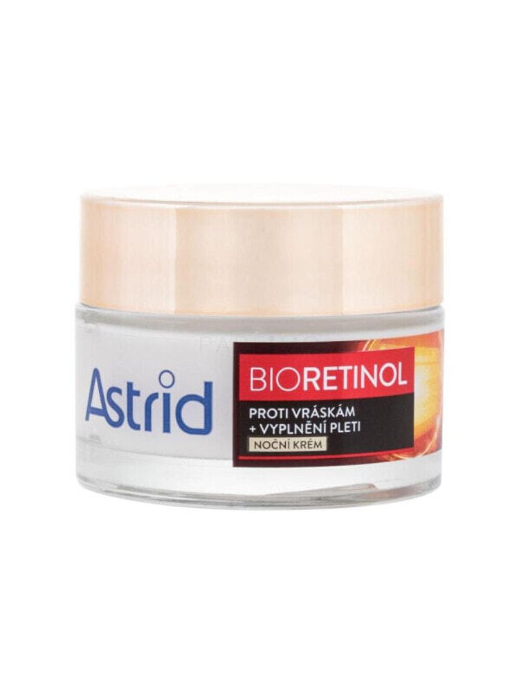 Увлажнение и питание Astrid Bioretinol Night Cream 50 ml nachtcreme Feine Linien &amp; Falten für Frauen