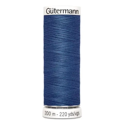 Нить Sew-All 200 м, Gutermann, 786 синий джинсовый