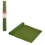 Бумага гофрированная (креповая) ДЛЯ ФЛОРИСТИКИ 110 г/м2, травяная, 50х250 см, ОСТРОВ СОКРОВИЩ, 112548