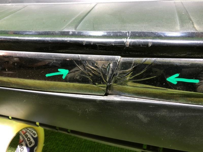 Бампер задний Toyota Highlander 2 U40 (2010-2013)