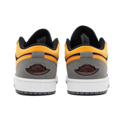 Кроссовки Air Jordan 1 Low Black Grey Orange