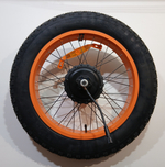 Мотор колесо XD240W 20х4.0 в сборе Электровелосипед KUGOO V4 PRO