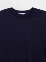 Футболка мужская летняя повседневная однотонная хлопок