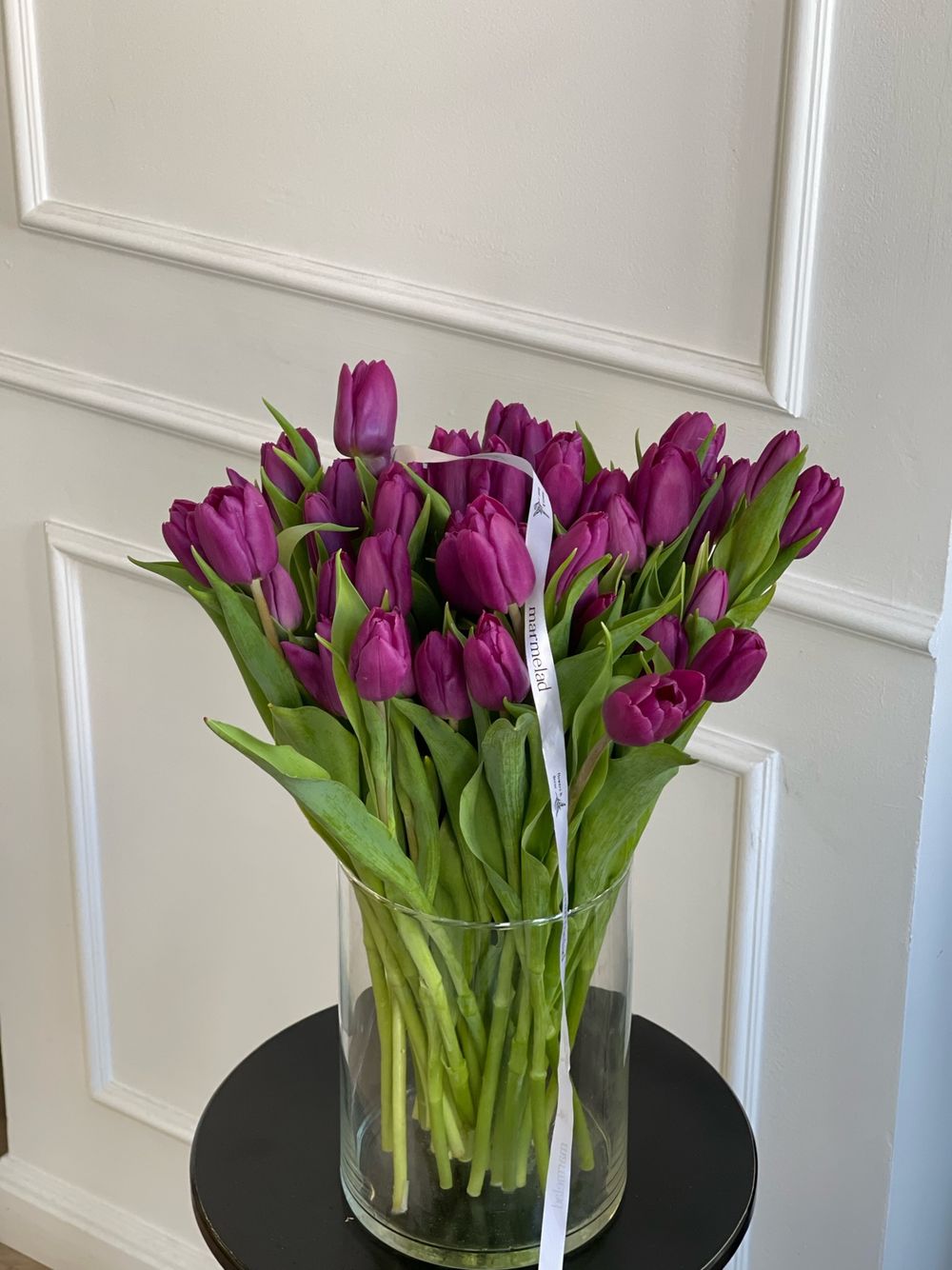 Тюльпаны классика - фиолетовый цвет