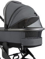 Коляска 4 в 1 Sweet Baby Ricci Air + автокресло Elegante Plus с базой i-Size ISOFIX DK780 Steel Grey (Air)