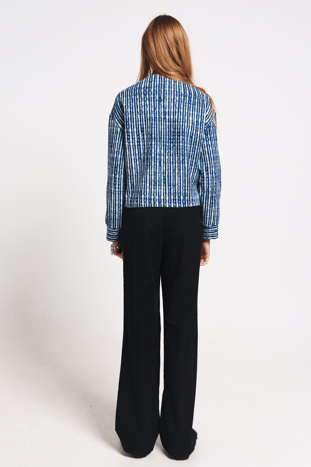 Брюки штрукс черный