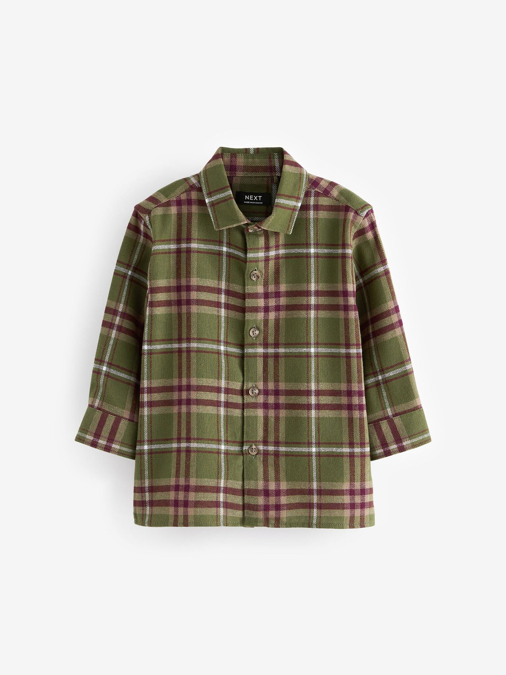 Рубашка для мальчика Next K83-229, Зеленый