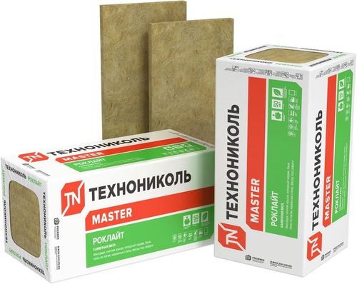 МинПлита Роклайт ТехноНиколь 1200х600х100 Утеплитель (2,88м2,0  0,288 м3)  35 кг/м3