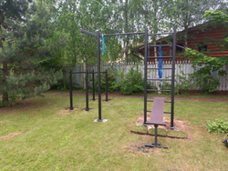 Монтаж уличных брусьев Sv Sport (УБ-3)