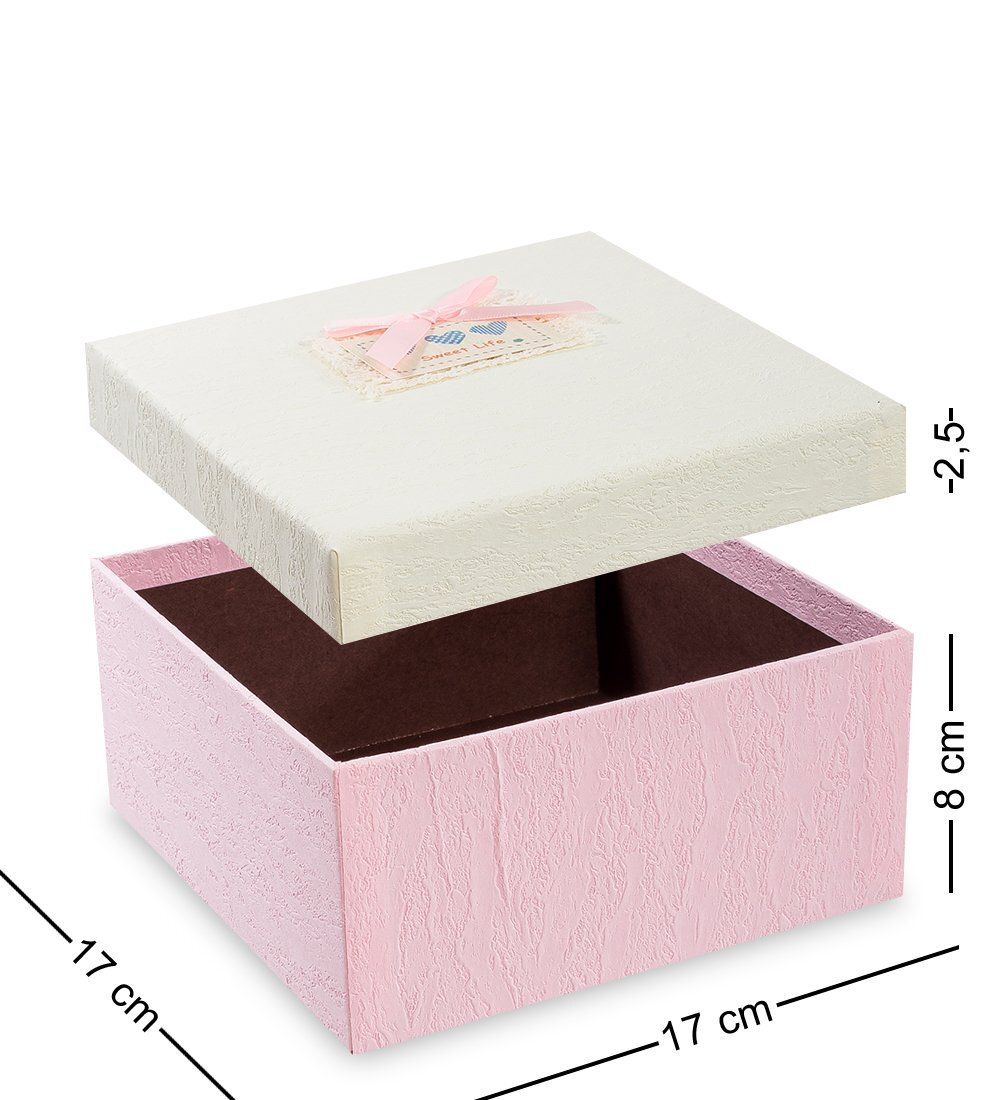 Packing Symphony WF-30/2-A Коробка «Прямоугольник» цв.розов./крем.