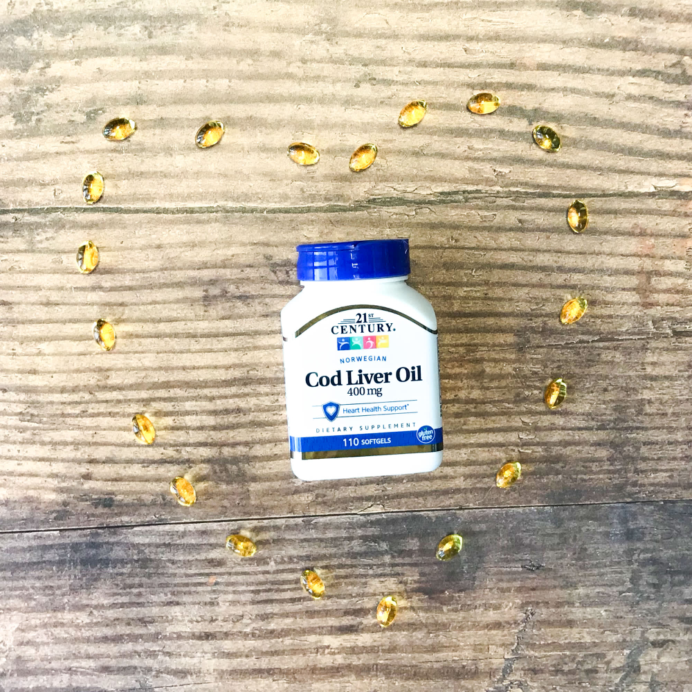 21st Century, жир из печени норвежской трески, 400 мг, 110 капсул