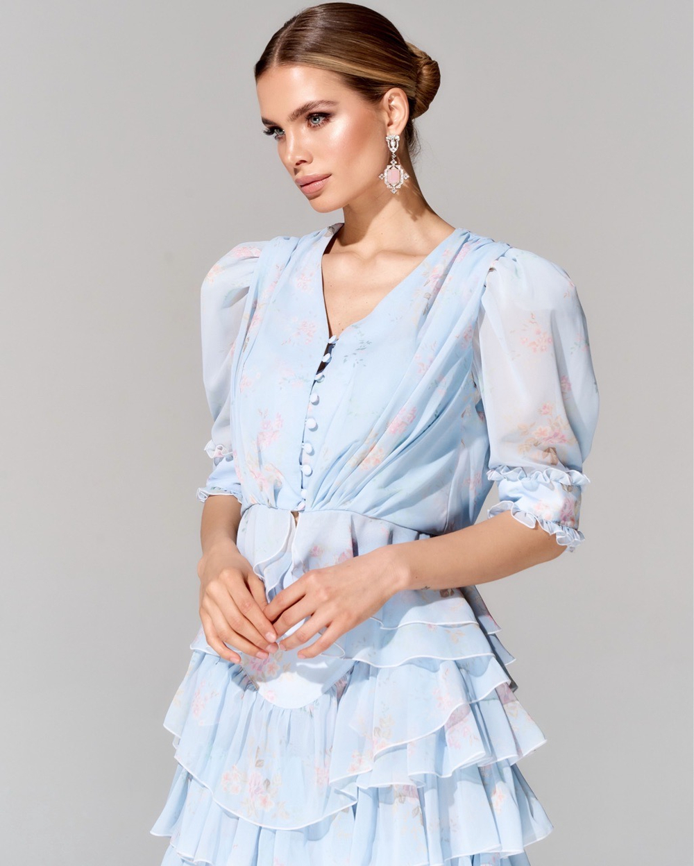 Блуза из премиального шифона