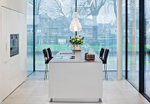 Pendant design lamp  Chasen S2 by Flos (Black)