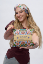 Платок «Шедевры русских эмальеров»