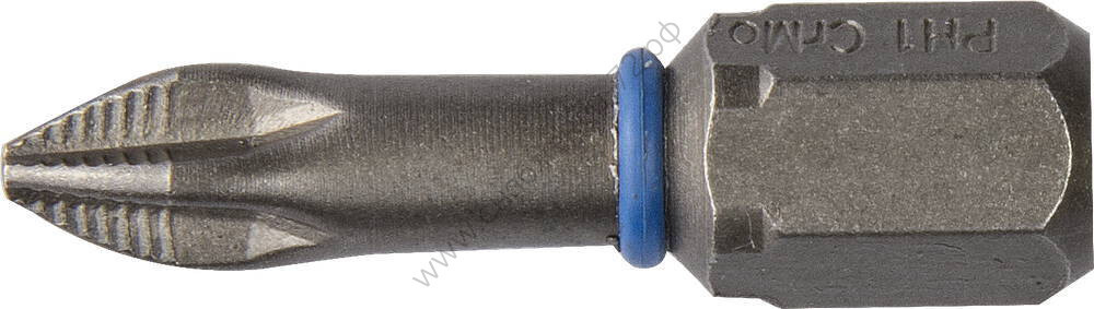 ЗУБР ЭКСПЕРТ PH 1, 25 мм, 2 шт., Торсионные биты (26011-1-25-2)