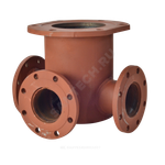 Подставка пожарная фланцевая сталь ППТФ 150x100 Ру10 КЗПО