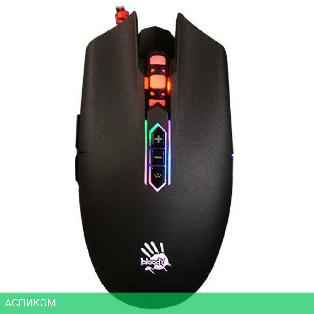Мышь A4Tech Bloody Q80 черный