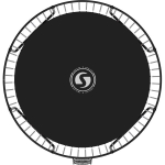 Батут SWOLLEN Prime Black 10 FT