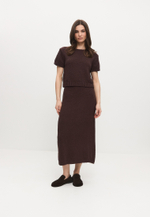 Лоферы // Julia // Chocolate // Suede