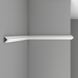 Молдинг гладкий Decomaster 96205F гибкий 35х35х2400мм