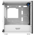 Корпус darkFlash DLM21 MESH, Без БП, mATX, белый, 2xUSB2, 1xUSB3, бок: закалённое стекло на шарнирах (DLM21-WH)
