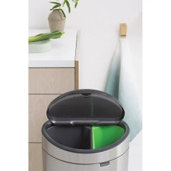 Brabantia Touch Bin New 23+10л контейнер для мусора New Recycle