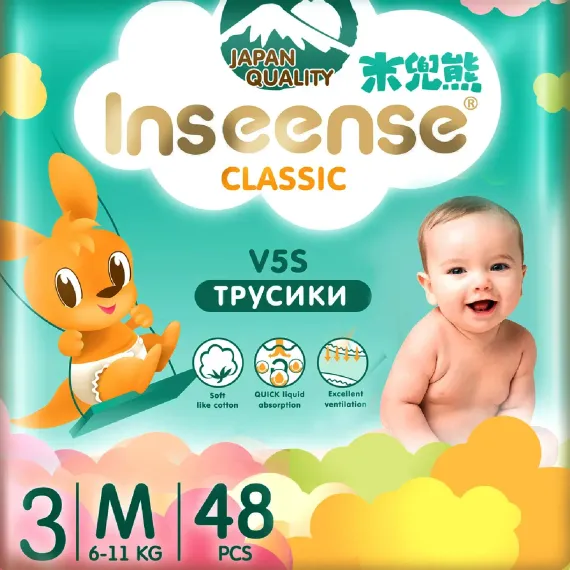 Трусики INSEENSE Classic M 48 шт.