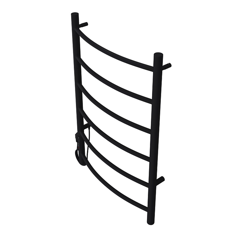 Полотенцесушитель электр. Azario VERONA 53.2х80, Черный