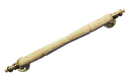 Ручка дверная скоба латунь парадная Турецкая 600 мм