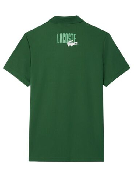 Теннисное поло Lacoste Colour-Block Printed Tennis