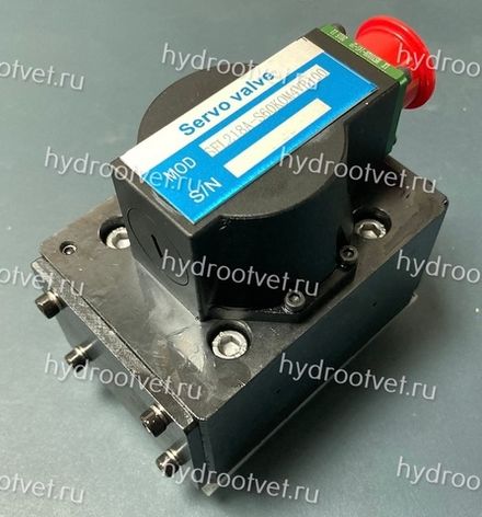 MOOG 631/G631 аналог - SFL218A - Сервоклапан Ду10 двухкаскадный типа сопло-заслонка с L = обратная связь по усилию, притычная поверхность по ISO 4401-05 (аналог Rexroth 4WS2EM10)