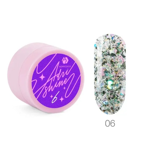 Гель для дизайна ногтей ADRICOCO Adri Shine №6