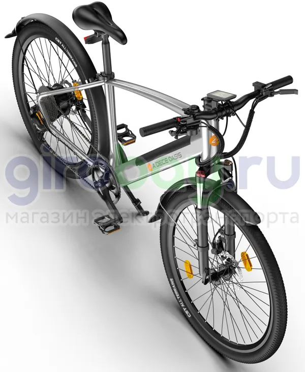 Электровелосипед ADO DECE 300C (36V/10,4Ah) - Серебро фото №6