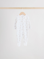 Комбинезон / Cлип для малышей Next H44-242, 7 шт., Голубой, Белый