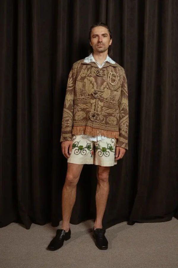 Куртка с Пирамидой коричневая - фото 2