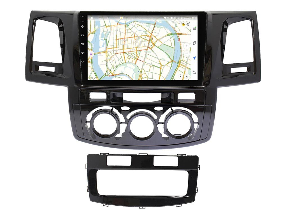Магнитола для Toyota Hilux 2011-2015 - Vaycar VA77-1143 на Android 13, 8-ядер, 4G SIM-слот