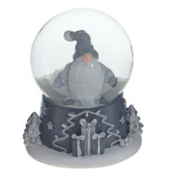 GAEM Фигурка декор в стекл шаре "Гном", D5 см, L5,5 W5 H6 см, 2в.