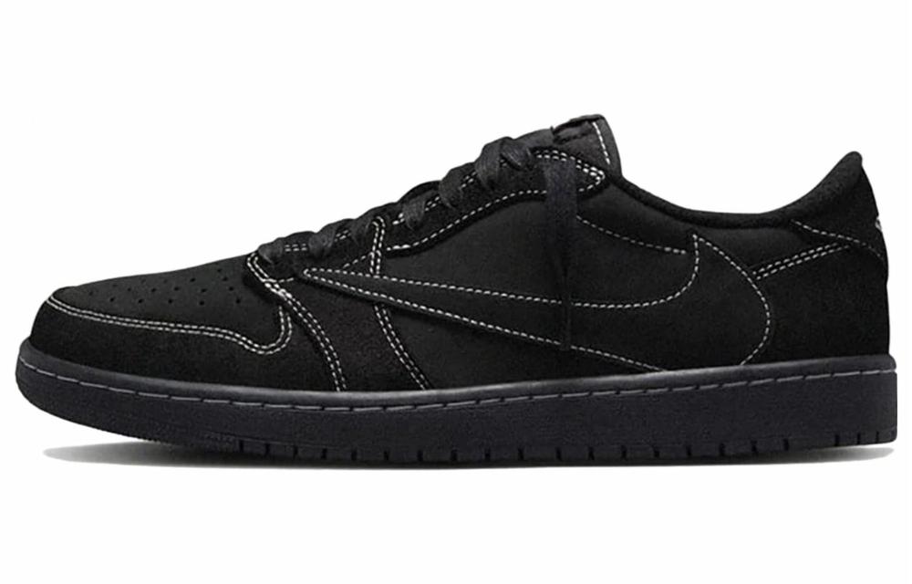 Кроссовки Travis Scott X Air Jordan 1 Low Og "Blackphantom" 4.0