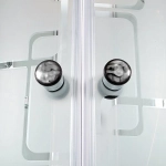 Душевая кабина DTO ЕМ1590 N LED 90х90