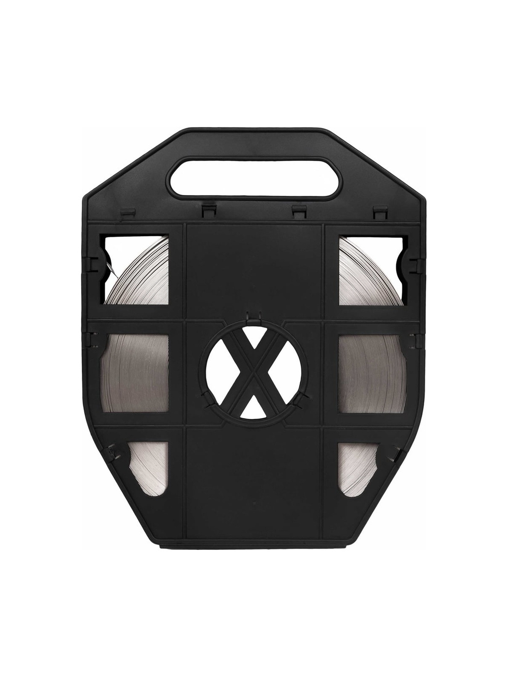 Рулонная нержавеющая лента Gigant 50м/20мм/0.7мм в кассете 123925