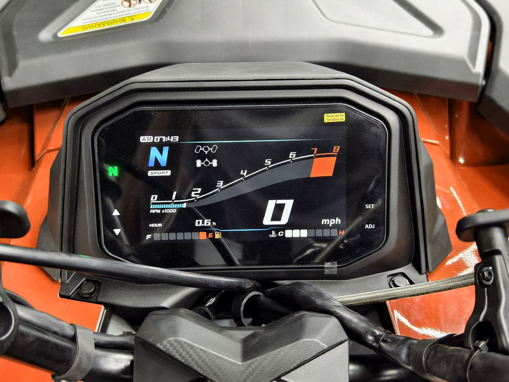 Квадроцикл HND QRX 650 PRO EPS оранжевый