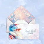 Конверт для денег «Счастливого Нового Года и Рождества»